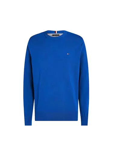 Tommy Hilfiger Pull Homme 1985 Sans Capuche, Bleu