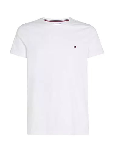 Tommy Hilfiger T-Shirt Homme Manches Courtes Core Stretch Slim
