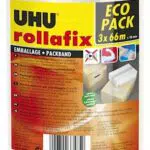 UHU Rollafix - Rubans adhésif d'emballage transparent