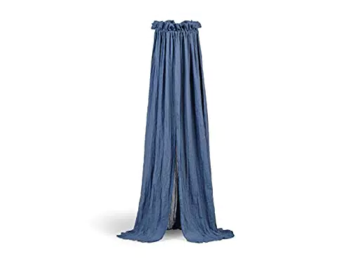 Voile vintage Bleu 155 cm