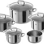 ZWILLING Batterie de Cuisine, Inox Brillant, Set de 5 casseroles