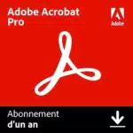 Adobe Acrobat Pro | Version 1 An | Téléchargement pour PC/Mac
