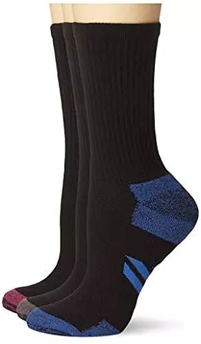 Amazon Essentials Socquettes Athlétiques à Semelle Renforcée en Coton Femme