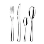Amefa 246000AF01C40 Danube Couverts de table/coffret 6 personnes Acier Inoxydable/Couvert Monobloc Finition Brillante 13