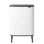 Brabantia (BRAA3 Bo Touch Bin Hi, Blanc, 2 x 30