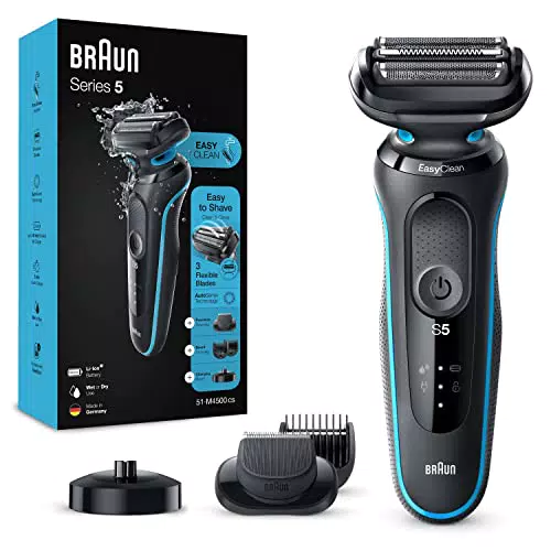 Braun Series 5 51-M4500cs Rasoir Électrique Avec Tondeuse À Barbe
