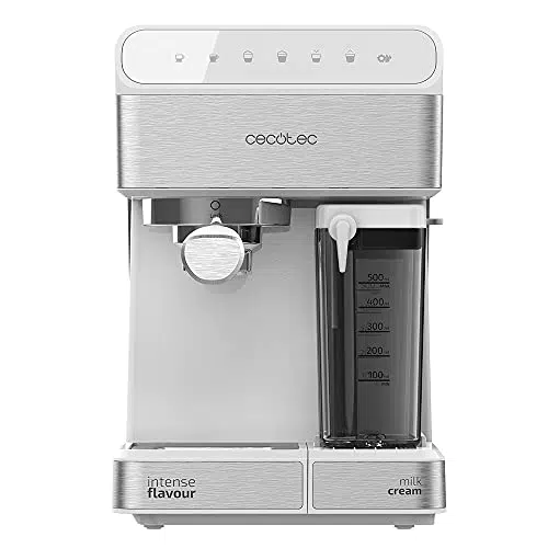 Machine à Café Semi-automatique Cecotec Power Instant-ccino 20 Touch - 20 Bars de Pression, 1.4 L, 6 Fonctions