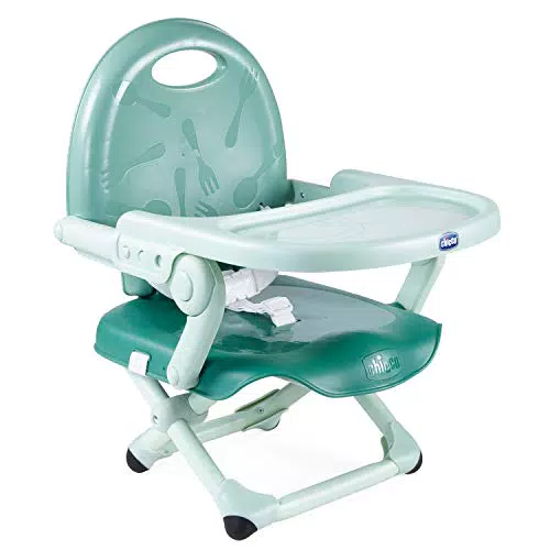 Rehausseur de Chaise Bébé Chicco Pocket Snack Portable et Réglable - Sage