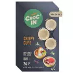 Croc'in - Coupelles Comestibles à Garnir Tomate - Fond de Tarte pour Pâtisserie ou Apéritif - Confection Artisanale & Vegan