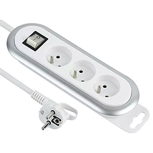 Bloc Prises Electraline avec Enrouleur de Câble et Interrupteur