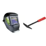Masque de Soudage LCD MASTER 11 - Noir & Marteau à Piquer