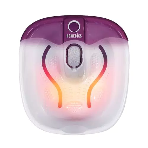 Spa pour Pied HoMedics - Bain à Remous et Masseur avec Chaleur et Bulles