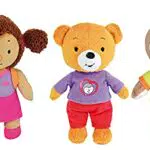 Peluches T'choupi : Lot de 3 personnages adorables