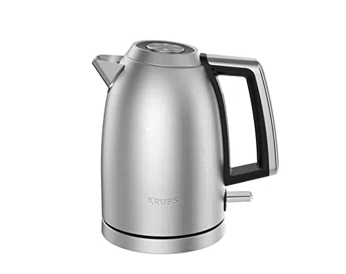 Bouilloire électrique Krups Excellence 1,7 L Inox brossé premium