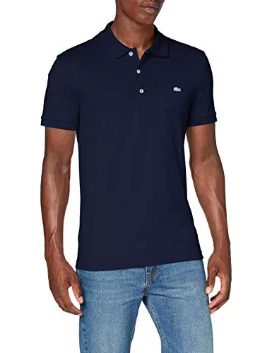 Lacoste Polo Slim Fit Homme, Blanc, XL
