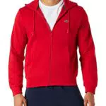 Lacoste Sweatshirt Classic Fit Homme, Blanc, S