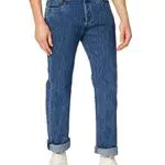 Levi's 501 Original Fit Big & Tall Jeans Homme, Medium Indigo Worn