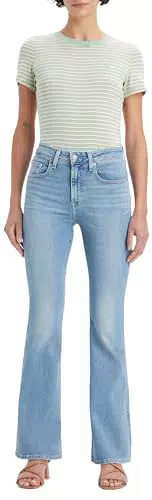Levi's 726 High Rise Flare Jeans Femme Blue Wave Light