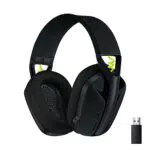 Casque Gamer Logitech G435 LIGHTSPEED & Bluetooth sans Fil - Micro intégré, Batterie 18h - Compatible Dolby Atmos PC PS4 PS5 Mobile Nintendo Switch