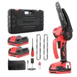 Tronçonneuse Électrique Sans Fil Bamse 6 Pouces avec Batterie Brushless - Coupe Bois et Élagage Jardin