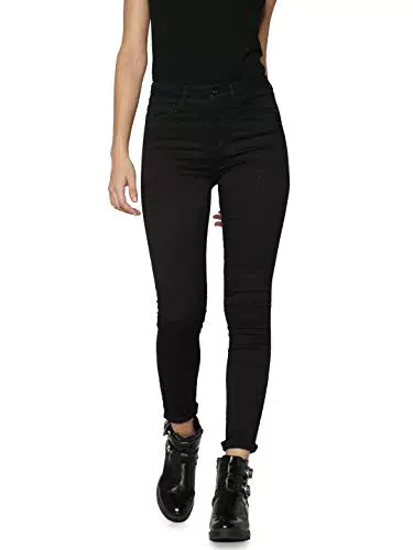 Only Jean Skinny ONLRoyal - À Taille Haute Black XL 34 Black XL / L34