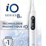 Oral-B iO 8N Brosse À Dents Électrique Blanche connectée Bluetooth