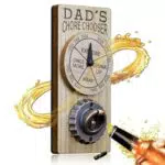 Ouvre Biere Mural, Magnétique Ouvre Bouteille Mural en Bois