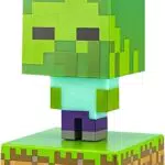 Lampe décorative Paladone Minecraft Zombie en Plastique.