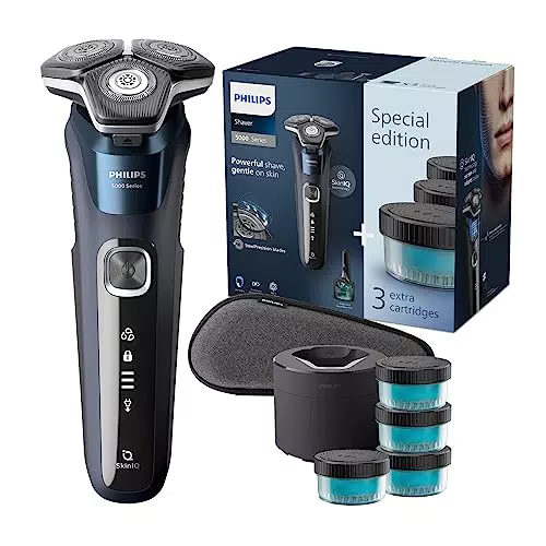 Philips Shaver Series 5000, Rasoir Électrique Humide et Sec avec SkinIQ Technologie
