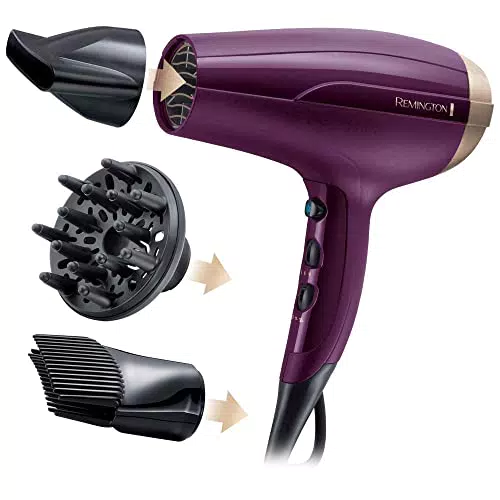 Remington Sèche-cheveux Ionique rapide & Volume, Your Style D5219