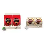 Senseo Café Dosettes Corsé & Café Dosettes Cappuccino - Lot de 10 x 40 & 10 x 8