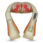 Masseur cervical sans fil Snailax Shiatsu - Soulage les douleurs de cou et d'épaule avec chaleur