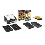Tefal Croque gaufres et sandwiches, 2 jeux de plaques inclus