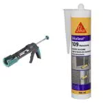 Pistolet à Cartouche Mécanique Wolfcraft MG 200 ERGO - Mastic Silicone Neutre Professionnel