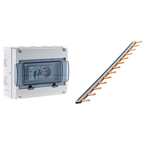 Coffret Électrique Étanche Zenitech IP65 8 Modules