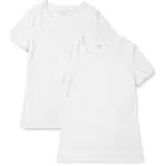T-shirt Col Rond Amazon Essentials Femme - Coupe Classique
