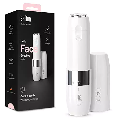 Rasoio Viso Elettrico Braun Face Mini FS1000 - Donna - Bianco