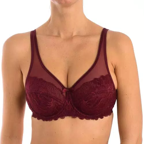 Soutien-Gorge Femme avec Armatures Generous Essentiel - Rubis Foncé