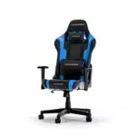 Chaise Gaming DXRacer Prince L en Cuir Noir & Bleu - Original de Qualité