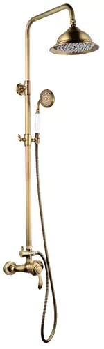Colonne de Douche Byron Edouard Rousseau - Tête de Douche Orientable avec Picots Anticalcaire