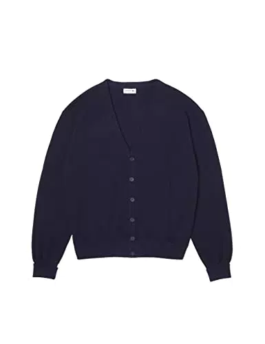 Pull Lacoste Homme Coupe Relax, Bleu Marine