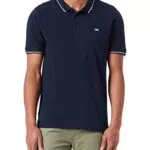 Polo T-Shirt Homme Lee Pique, Bleu Marine