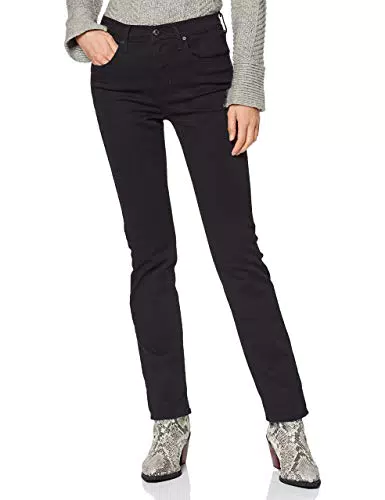 Levi's 724 High Rise Straight Jeans Femme, Blue Wave Light