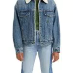 Veste Levi's Sherpa Trucker Femme - Style 90s Cool