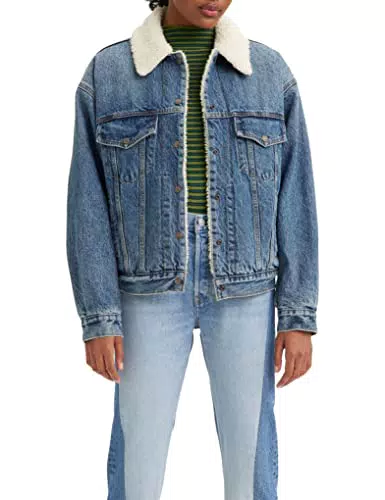 Veste Levi's Sherpa Trucker Femme - Style 90s Cool