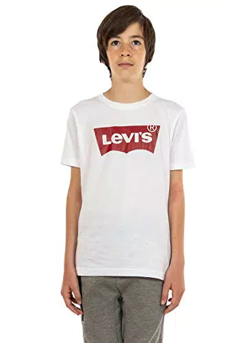 Levi'S Kids Batwing Tee Garçon Blanc 16 Ans