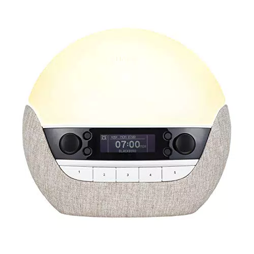 Réveil Lumie Bodyclock Luxe avec Radio FM et Enceinte Bluetooth