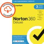 Norton™ 360 Deluxe 2024 |5 Appareils, 1 An d'Abonnement