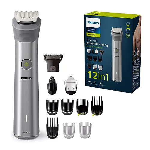 Philips Tondeuse à cheveux, Noir, Gris, One size