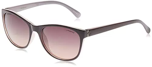 Lunettes de soleil Polaroid P8339 Jr C6T 55, Violet (Purple/Burdy) - Femme.